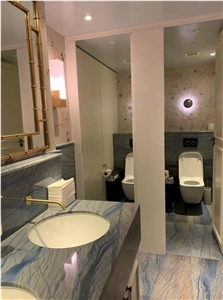 Quartzite Bathroom Wall Tile Azul Macaubas Wall Bath Tile