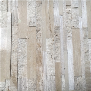 Stone Ledger Feature Panel Travertine Wall Cladding Veneer