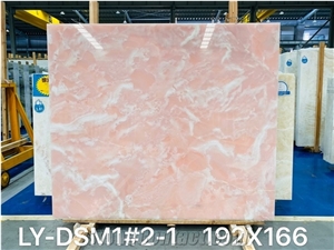 16Mm Thickness Natural Pink Onyx Slabs&Tiles