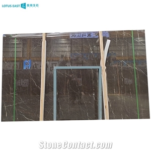 Brown Marble Chinese St.Laurent Marble Slabs For Decoration