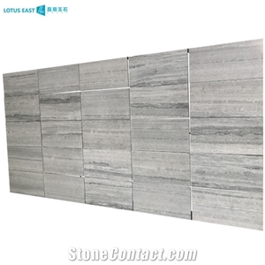 China Blue Wooded Marble Blue Oak Marble For Wall Tile