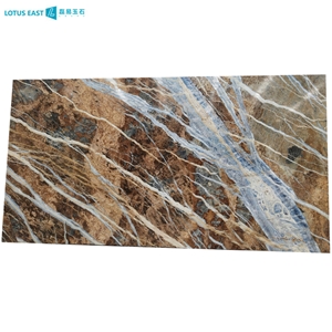 High Quality Luxuy Blue Marble Blue Jean Marble Slabs