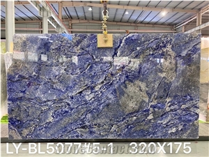 High Quality Polished Azul Bahia For Floor , Background Wall