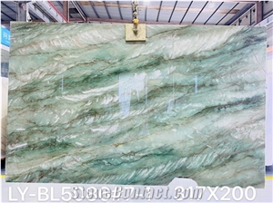 High Quality Polished Gaya Green Quartzite