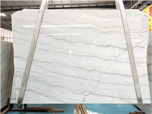 High Quality Polished Guangxi White Marble Wall Floor 