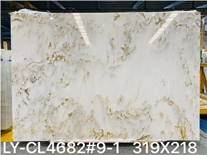 High Quality Polished Landscape Painting Marble For Design