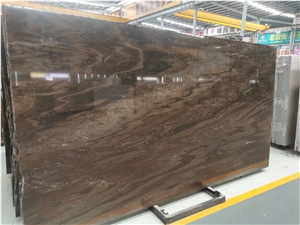 High Quality Polished Quicksand Brown Granite For Countertop