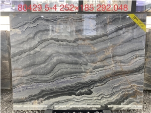 Nice Quality China Polished Impression Brown Marble For Wall