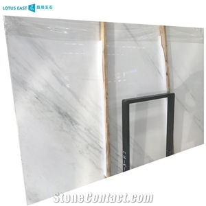 Polished Chinesse Oriental White Eastern White Marble Slabs