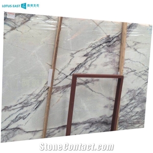 Polished Turkey New York Marble Milas Lilac Marble Slabs