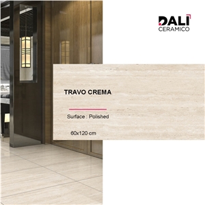 Travo Crema - Polished Porcelain Tiles