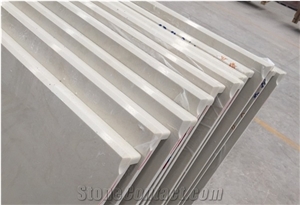 High Quality Pure White Engineered Marble