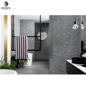 Modern Style Bathroom Design Terrazzo Slab Tiles