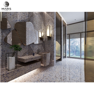 Terrazzo Slab Tiles For Bathroom Vanity Top