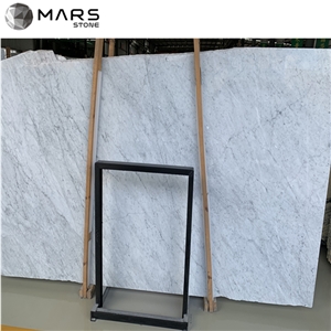 Bianco White Carrara Marble With Thin Marble Tile 
