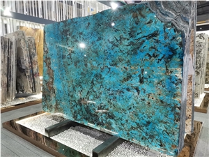 Brazil Blue Natural Marble Stone Expensive Stone