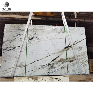 Calacatta White Marble Slab Tiles For Wall
