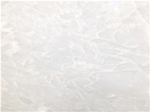 Cary Ice Jade Stone Slabs Pure White Marble Stone Slabs