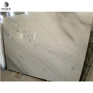  Chinese Polished Natural Guangxi White Marble Slabs 