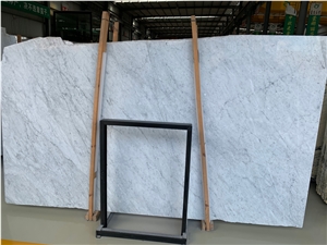 Factory Cheap Bianco Carrara White Marble Slabs 