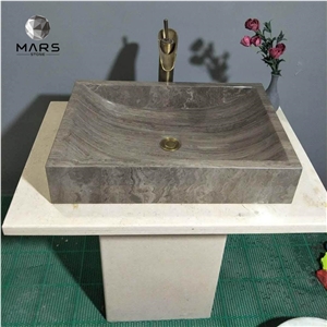 Hot Sale Hand Wash Bowl And Round Marble Sink