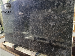 Luxury Exotic Black Vein Granite Slab For Wall Background