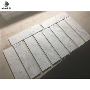 Natural Stone Tiles Regular Size Design Carrara White Mosaic