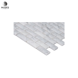 Nice Natural Stone Carrara Polished White Mosaics Tiles