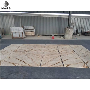 Sofita Beige Marble Block Cut To Slabs And Tiles
