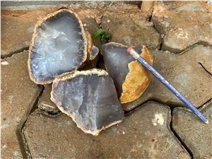 Brazilian Agate Full Precious Stone Boulders