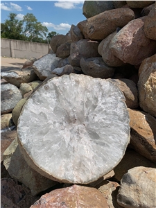 Crystalized Agate Rocks, Precious Stone Boulders