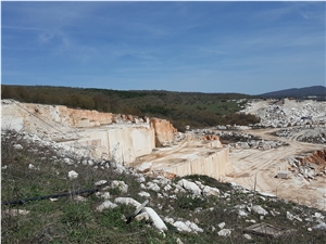 Dionysos Vratza Limestone Quarry Dionysso 1- Varbeshnitsa