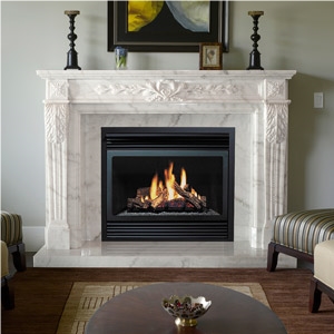 Classical Wooden Fireplace Mantel/Fireplace Surrounds