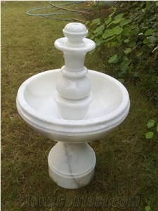 European Style Outdoor Garden Marble Water Fountain