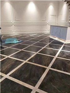 Luxury Stone Brown Quartzite Floor Tiles & Slab