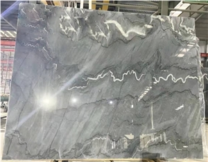 Pietra Grey Marble Slabs/Tiles For The Flooring