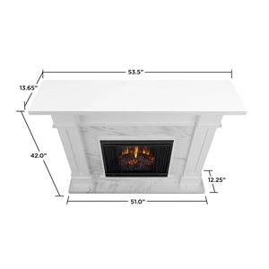 Real Flame Kipling Electric Modern Fireplace Hearth