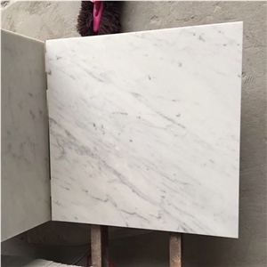 Stone Polished Bianco Carrara White Marble Tiles