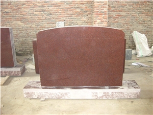 Upright Grave Granite Headstones American Style