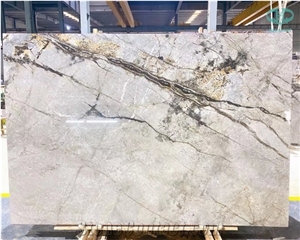 Painting Grey Marble Slab For Wall Tile Flooring Tile