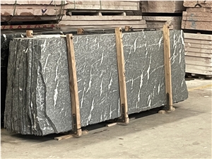 Big Stock Of Snow Grey Chinese Granite 90 Cm Small Slabs