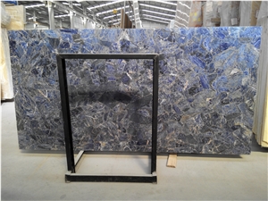 Sodalite Blue Quartzite Honeycomb Panel For Wall Design