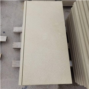Natural Yellow Sandstone Flooring Tiles For The Villa