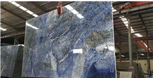 Azul Bahia Granite Slab Tile Wall Floor