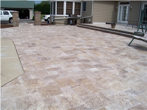 China Travertine French Versailles Tiles Outdoor