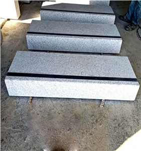 Grey Granite Stairs Steps Anti Slip Granite Steps