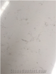 Artificial Carrara White Quartz Slab Countertop-3066