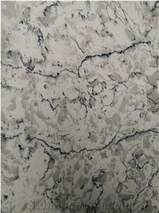 Arctic Ocean White Cut In Size Marble For Countertop 6080