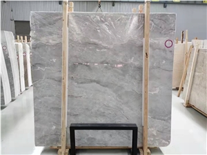 China Yobo Grey Marble Polished Natural Stone Column