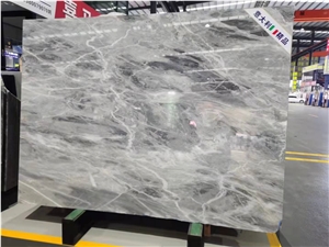 Italy Himalayan Grey Marble Polished Big Slabs